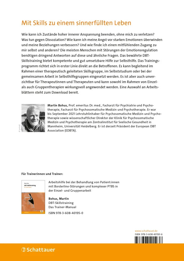 DBT-Skillstraining - Das Patienten-Manual