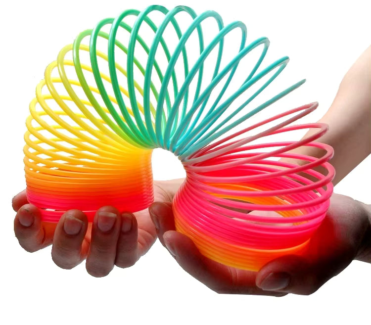 Magic Rainbow Spirale – Beruhigende Fidget Spirale für Hände & Kopf