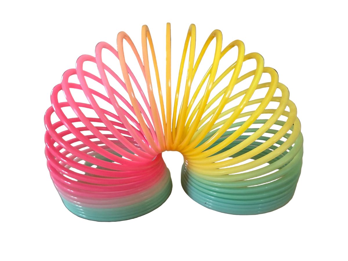 Magic Rainbow Spirale – Beruhigende Fidget Spirale für Hände & Kopf