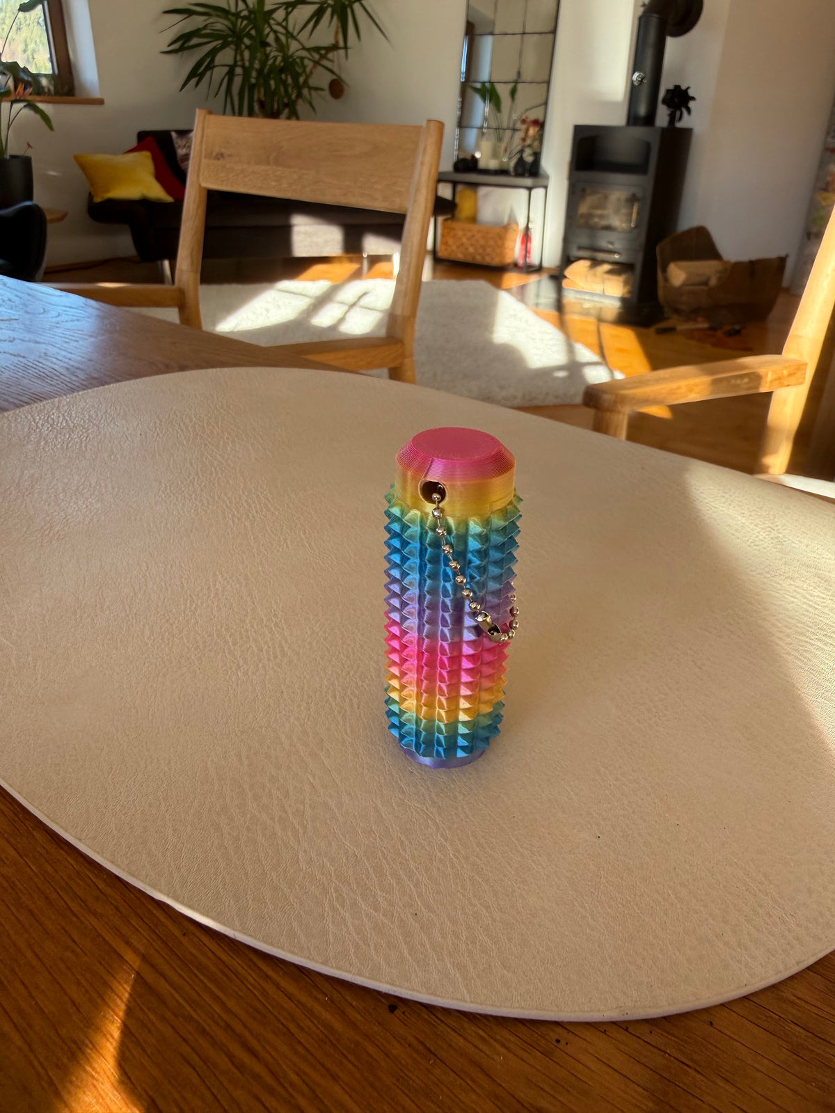 DBT Skills Igelriegel - neu, 3d gedruckt - gegen Anspannung. mit praktischer Kette