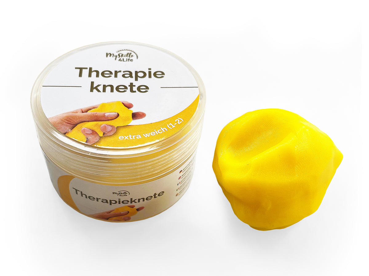 Premium Therapieknete 1er | vegan, rückstandsfrei, geruchlos | für mehr Entspannung, Konzentration und Kraft