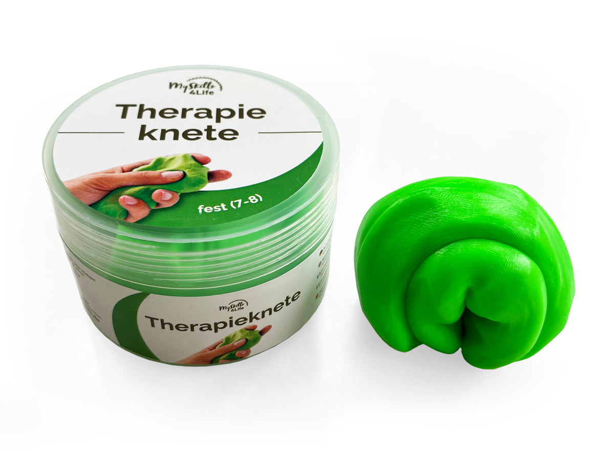 Premium Therapieknete 1er | vegan, rückstandsfrei, geruchlos | für mehr Entspannung, Konzentration und Kraft